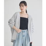 マットモールカーディガン | earth music&ecology  | 詳細画像7 