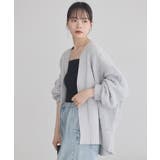 マットモールカーディガン | earth music&ecology  | 詳細画像8 