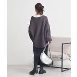 マットモールカーディガン | earth music&ecology  | 詳細画像19 