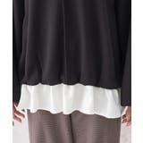 フリルヘムドッキングプルオーバー | earth music&ecology | 詳細画像19