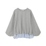 フリルヘムドッキングプルオーバー | earth music&ecology | 詳細画像28