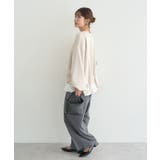 フリルヘムドッキングプルオーバー | earth music&ecology | 詳細画像13