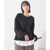 フリルヘムドッキングプルオーバー | earth music&ecology | 詳細画像2