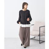 フリルヘムドッキングプルオーバー | earth music&ecology | 詳細画像4