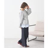 フリルヘムドッキングプルオーバー | earth music&ecology | 詳細画像8