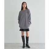 サイドリブロゴスウェット | earth music&ecology | 詳細画像20