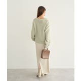 セルフカットテレコナロースカート | earth music&ecology  | 詳細画像11 