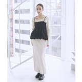 セルフカットテレコナロースカート | earth music&ecology  | 詳細画像16 