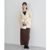 セルフカットテレコナロースカート | earth music&ecology  | 詳細画像8 