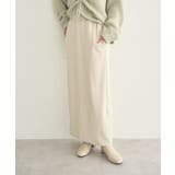 セルフカットテレコナロースカート | earth music&ecology  | 詳細画像12 