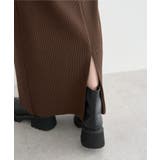 セルフカットテレコナロースカート | earth music&ecology  | 詳細画像28 