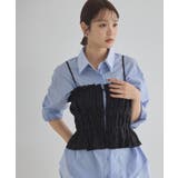 シャーリングビスチェ | earth music&ecology  | 詳細画像16 