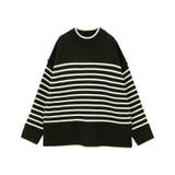 アンチピリングモックネックバックスリットニット | earth music&ecology | 詳細画像46