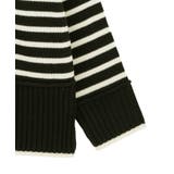 アンチピリングモックネックバックスリットニット | earth music&ecology | 詳細画像37