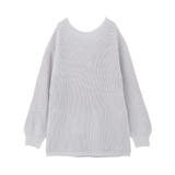 アンチピリングクロスネックルーズニット | earth music&ecology  | 詳細画像29 