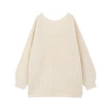 アンチピリングクロスネックルーズニット | earth music&ecology  | 詳細画像37 