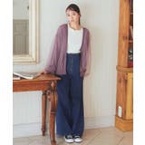 フロントジップデニムパンツ | earth music&ecology | 詳細画像6
