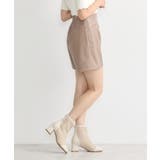シンセティックレザーショートパンツ | earth music&ecology  | 詳細画像4 
