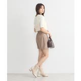 シンセティックレザーショートパンツ | earth music&ecology  | 詳細画像8 