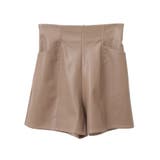 シンセティックレザーショートパンツ | earth music&ecology  | 詳細画像26 