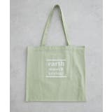 ミント | バイカラーロゴトートバッグ | earth music&ecology