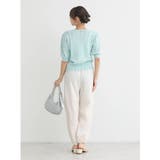 リボン柄透かし編みニットカーディガン | earth music&ecology  | 詳細画像12