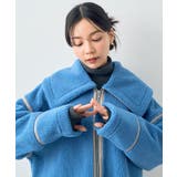 ビッグカラーボアフェイスブルゾン | earth music&ecology  | 詳細画像37 