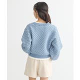 ポコポコジャガードニットプルオーバー | earth music&ecology  | 詳細画像4