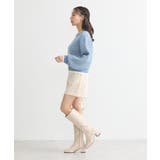 ポコポコジャガードニットプルオーバー | earth music&ecology  | 詳細画像6