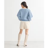 ポコポコジャガードニットプルオーバー | earth music&ecology  | 詳細画像7