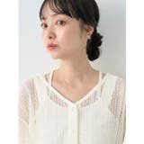 SET2点レースカーディガン+レイヤードインナー | earth music&ecology | 詳細画像26