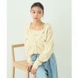 SET2点刺繍ビスチェ+カーディガン | earth music&ecology | 詳細画像12