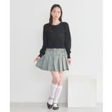 デニムプリーツスカパン | earth music&ecology  | 詳細画像18 