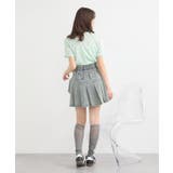 デニムプリーツスカパン | earth music&ecology  | 詳細画像25 