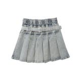 デニムプリーツスカパン | earth music&ecology  | 詳細画像42 