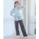 シアージャガードペプラムチュニック | earth music&ecology  | 詳細画像5 