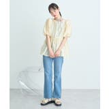 シアージャガードペプラムチュニック | earth music&ecology  | 詳細画像21 