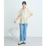 シアージャガードペプラムチュニック | earth music&ecology  | 詳細画像22 