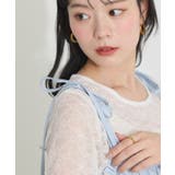 ギャザーティアードキャミドレ | earth music&ecology | 詳細画像22