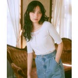 レースレイヤードリブプルオーバー | earth music&ecology  | 詳細画像1