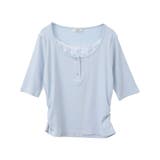 レースレイヤードリブプルオーバー | earth music&ecology  | 詳細画像30