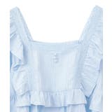 パフスリーブコットンフリルブラウス | earth music&ecology | 詳細画像36