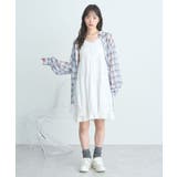 コットンティアードキャミワンピース | earth music&ecology | 詳細画像12