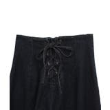 フロントZIPバックレースアップデニム | earth music&ecology  | 詳細画像22 