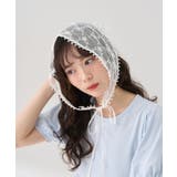 フラワーチュールレースバブーシュカ | earth music&ecology | 詳細画像2