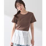 ドットプリントTシャツ | earth music&ecology | 詳細画像15