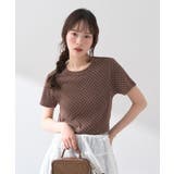 ドットプリントTシャツ | earth music&ecology | 詳細画像16