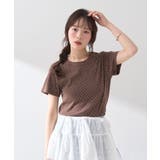 ドットプリントTシャツ | earth music&ecology | 詳細画像17
