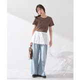 ドットプリントTシャツ | earth music&ecology | 詳細画像18