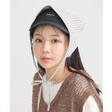 アイボリー | チェックバブーシュカ | earth music&ecology